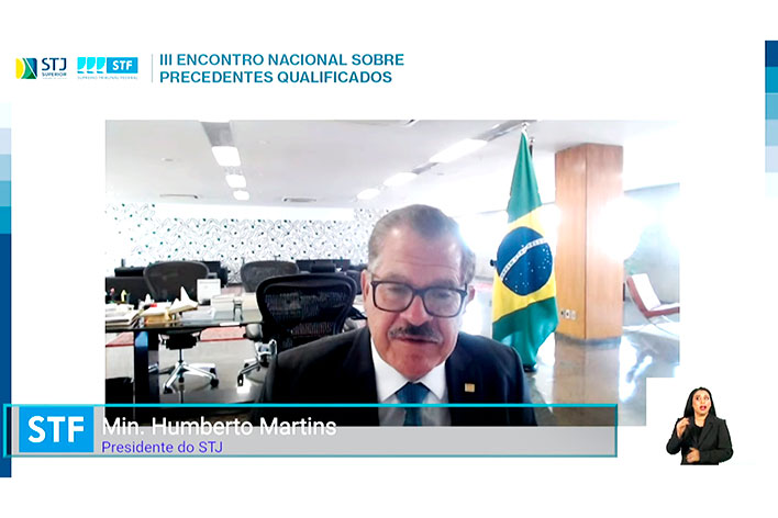 Para o presidente do STJ, gestão eficiente de precedentes reduz judicialização